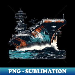 aircraft carrier - instant sublimation digital download - revolutionize your designs