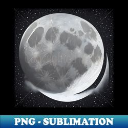moon graphic - special edition sublimation png file - transform your sublimation creations