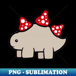 Dino Mushie - Special Edition Sublimation PNG File - Bold & Eye-catching