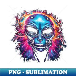 alien head - Premium PNG Sublimation File - Instantly Transform Your Sublimation Projects