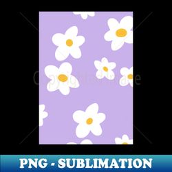 Retro floral print with chamomile - High-Quality PNG Sublimation Download - Perfect for Sublimation Art