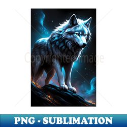 01 wolf - PNG Transparent Digital Download File for Sublimation - Stunning Sublimation Graphics