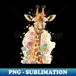 giraffe - PNG Transparent Sublimation Design - Perfect for Sublimation Mastery