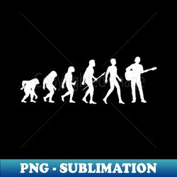 Guitar Player Evolution - Instant PNG Sublimation Download - Boost Your Success with this Inspirational PNG Download