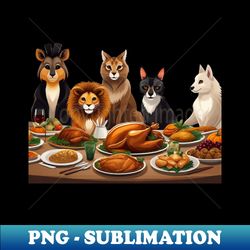 The Wild Family Dinner - Professional Sublimation Digital Download - Boost Your Success with this Inspirational PNG Download
