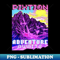 adventure awaits - Premium PNG Sublimation File - Perfect for Sublimation Mastery