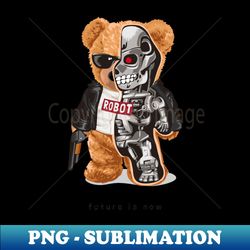 HUMANOID TEDDY - Special Edition Sublimation PNG File - Perfect for Sublimation Mastery