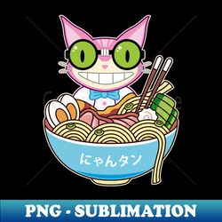 Steelport Kawaii Ramen - PNG Transparent Digital Download File for Sublimation - Spice Up Your Sublimation Projects