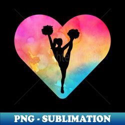Cheerleader Gift for Girls - Digital Sublimation Download File - Bring Your Designs to Life