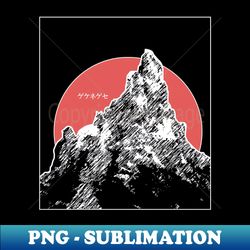 mountain graphic - png transparent sublimation file - bold & eye-catching