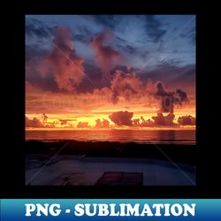 Florida Sunrises - Modern Sublimation PNG File - Create with Confidence