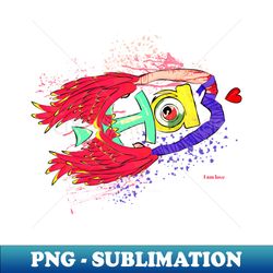 I am love - Special Edition Sublimation PNG File - Perfect for Sublimation Mastery
