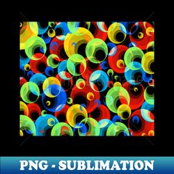 rainbow color bubble pattern - exclusive sublimation digital file - boost your success with this inspirational png download
