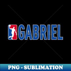 Gabriel NBA Basketball Custom Player Your Name T-Shirt - Unique Sublimation PNG Download - Bold & Eye-catching