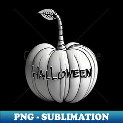 Halloween Pumpkin Apple - Sublimation-Ready PNG File - Perfect for Personalization