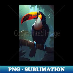 toucan art - Premium PNG Sublimation File - Perfect for Sublimation Art