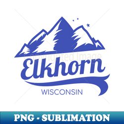 Elkhorn ski - Wisconsin - Artistic Sublimation Digital File - Capture Imagination with Every Detail