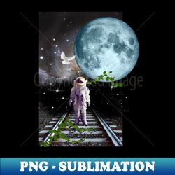 galaxy moon adventure - elegant sublimation png download - defying the norms