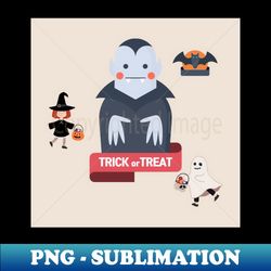 halloween baby ghost - png transparent sublimation file - unlock vibrant sublimation designs