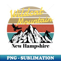 Wildcat Mountain ski - New Hampshire - Decorative Sublimation PNG File - Transform Your Sublimation Creations