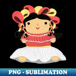 mexican doll - signature sublimation png file - unlock vibrant sublimation designs