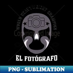 lucha libre photographer - png transparent sublimation file - enhance your apparel with stunning detail