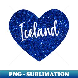 Iceland Gift - Decorative Sublimation PNG File - Perfect for Sublimation Mastery