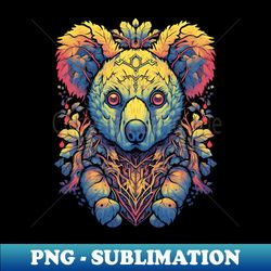 Funky Koala - Exclusive Sublimation Digital File - Unleash Your Inner Rebellion