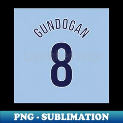 Gundogan 8 Home Kit - 2223 Season - Premium Sublimation Digital Download - Enhance Your Apparel with Stunning Detail