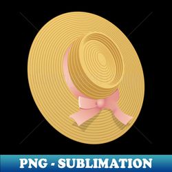 Summer hat - Elegant Sublimation PNG Download - Bold & Eye-catching