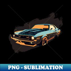 Muscle Car - High-Quality PNG Sublimation Download - Create with Confidence