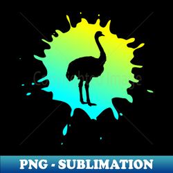 Men or Boys Ostrich - PNG Transparent Sublimation File - Perfect for Sublimation Mastery