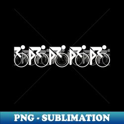 The Bicycle Race 2 White Repost - Creative Sublimation PNG Download - Perfect for Sublimation Mastery