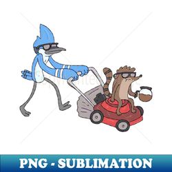 Regular Show - Coffee Mower - PNG Transparent Sublimation File - Transform Your Sublimation Creations