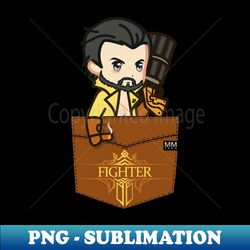 Mobile Legends Roger Pouchie Shirt - In Pocket - Instant PNG Sublimation Download - Create with Confidence