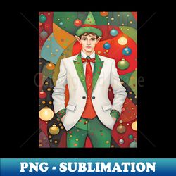 Elfman Christmas - Elegant Sublimation PNG Download - Unleash Your Creativity