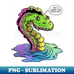 Nessie - Retro PNG Sublimation Digital Download - Fashionable and Fearless