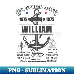 Name William - Digital Sublimation Download File - Enhance Your Apparel with Stunning Detail