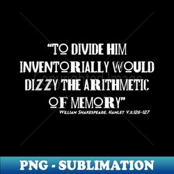 arithmetic of memory - Premium Sublimation Digital Download - Create with Confidence