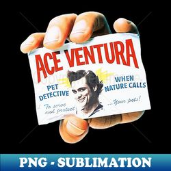 Pet Detective Card - Decorative Sublimation PNG File - Stunning Sublimation Graphics