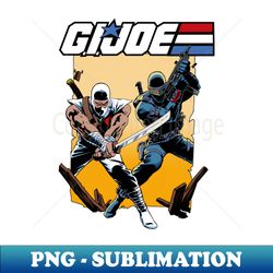 GI Joe Arashikage masters - PNG Transparent Sublimation Design - Boost Your Success with this Inspirational PNG Download