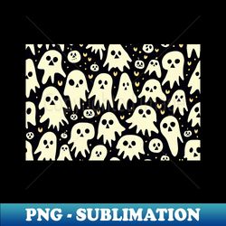 Spooky  cute halloween pattern design - Sublimation-Ready PNG File - Unleash Your Inner Rebellion