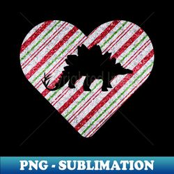 Stegosaurus Christmas Gift - PNG Transparent Sublimation Design - Vibrant and Eye-Catching Typography
