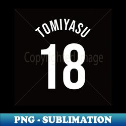 Takehiro Tomiyasu Away Kit  202223 Season - Special Edition Sublimation PNG File - Add a Festive Touch to Every Day