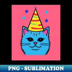cat lovers party hats for party cats t-shirt 2 - unique sublimation png download