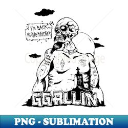 gg allin outlaw scum vintage m design - stylish sublimation digital download