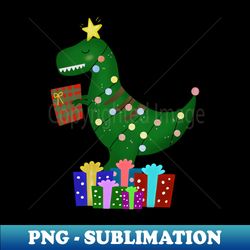 Christmas trex - Unique Sublimation PNG Download