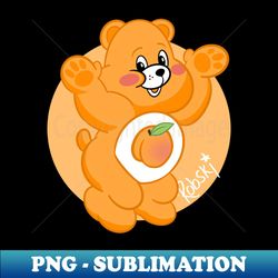 queer bearz - peachy orange bear