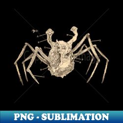 Head Crab Spider Thing - Instant Sublimation Digital Download