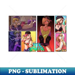 INK PUNK Collage - PNG Transparent Sublimation File